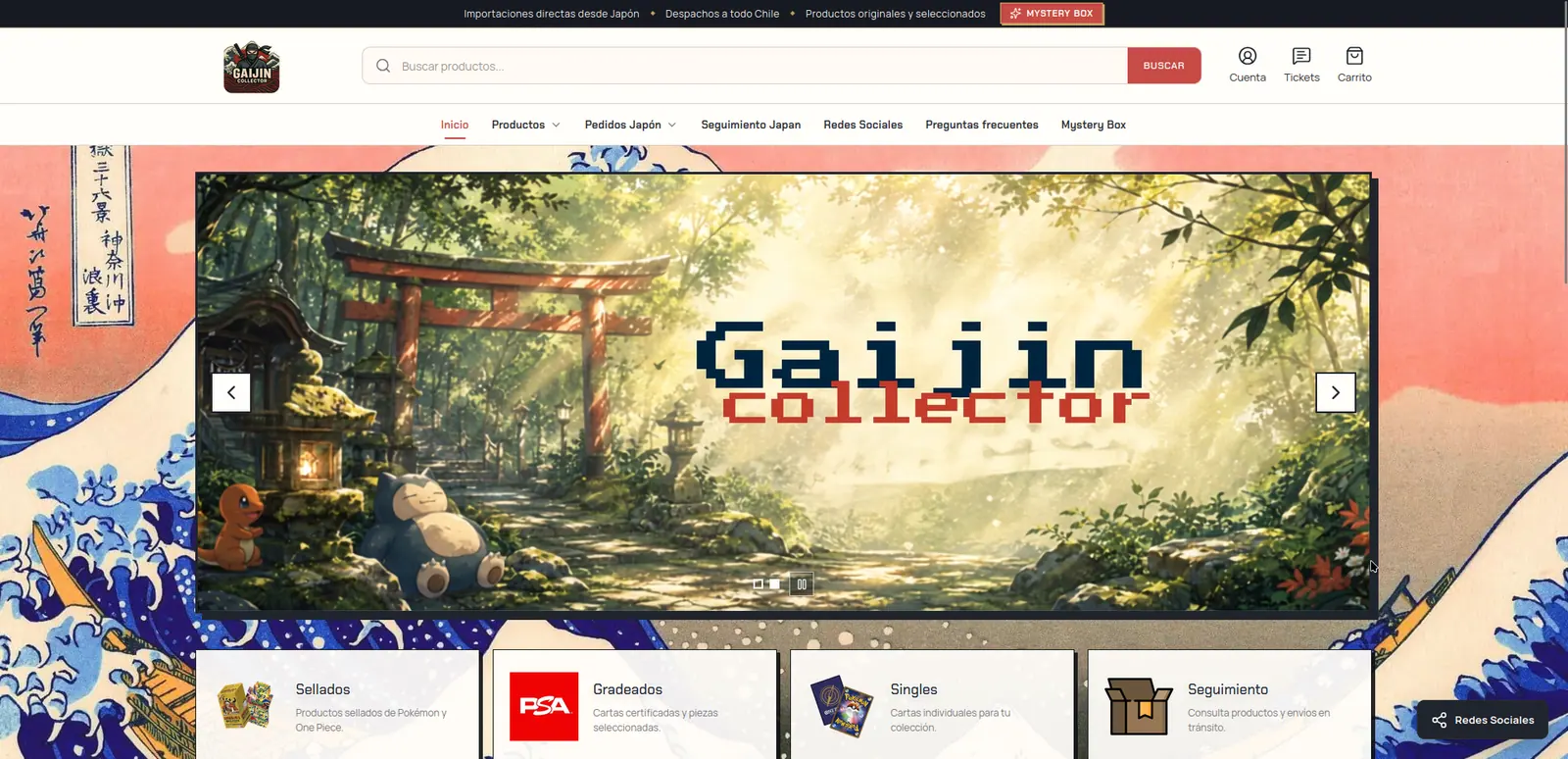 Gaijin Collector CL - Web Avanzada